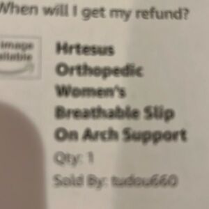 Heresy’s orthopedic women’s breathable slip on   Arch support